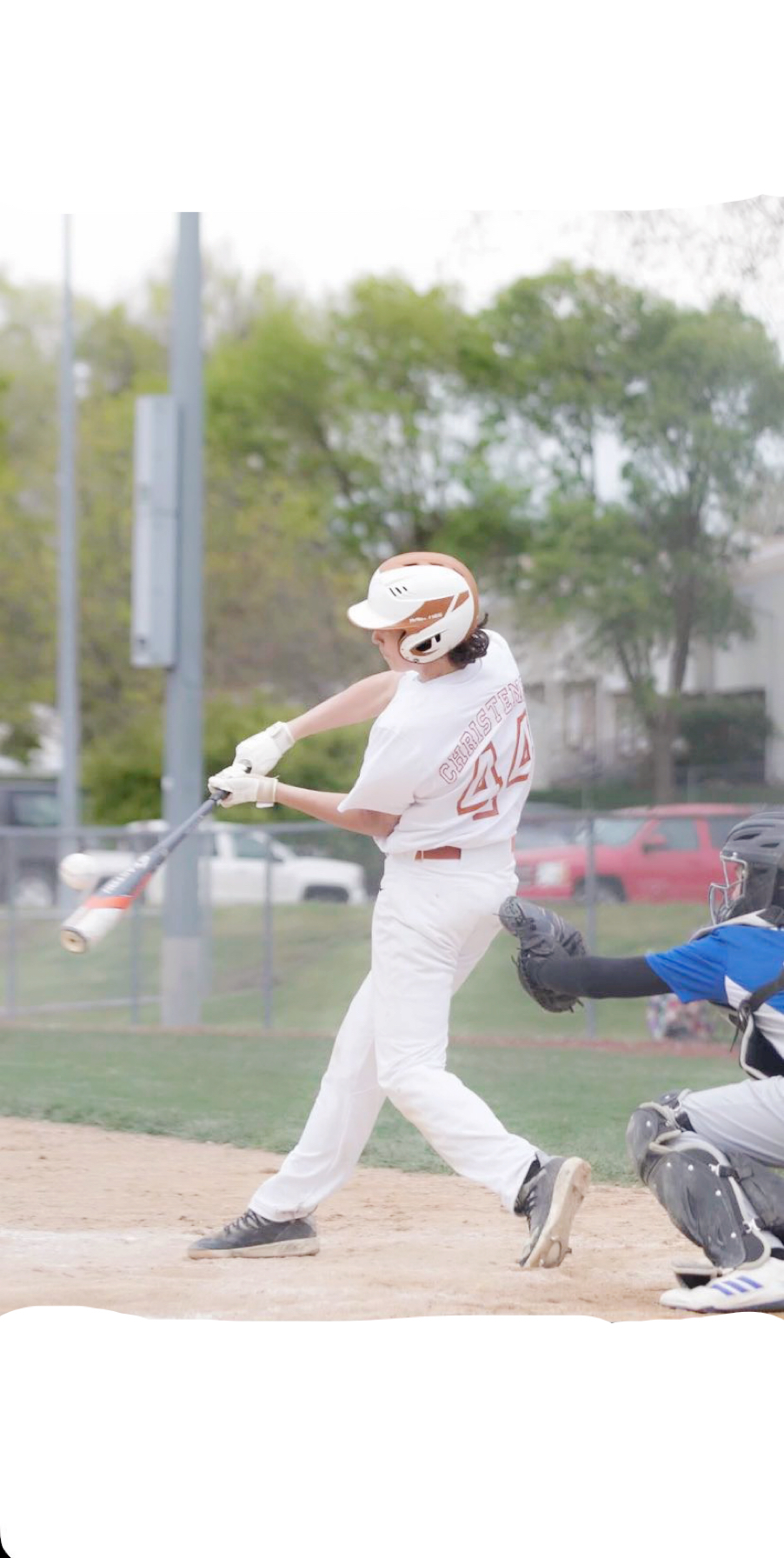 The baseball game schedule of Luke Christensen